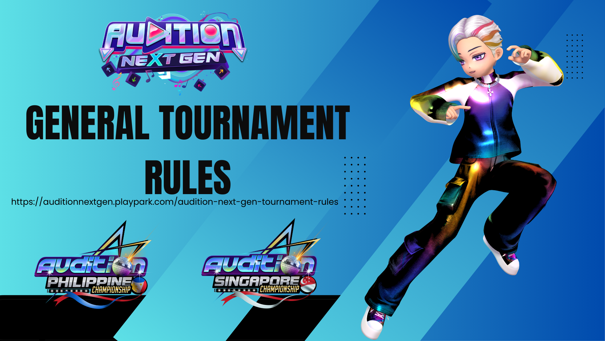 Audition Next Gen Tournament – Player Quick Rules