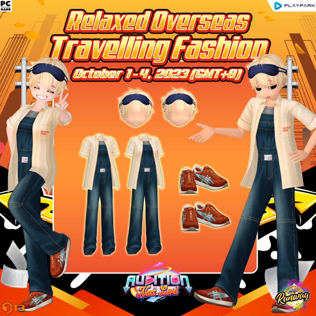 Relaxed Overseas Travelling Fashion