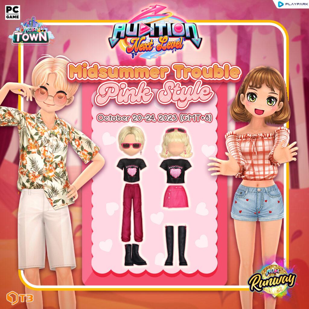 Midsummer Trouble Pink Style