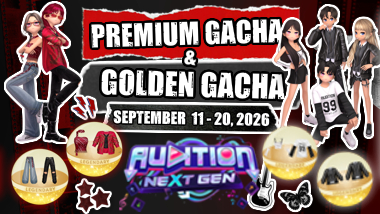 [PROMO] September 11 – 20, 2026 Premium and Golden Gacha