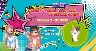 [PROMO]October 2026: FIRST TOP-UP & CONVERSION